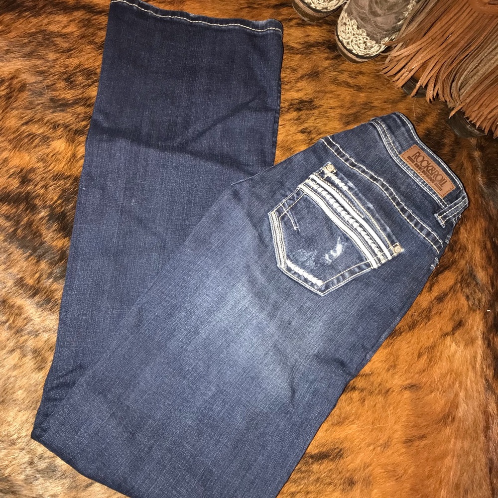 Ladies Rock & Roll Denim Jeans